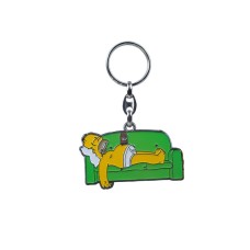 Prívesok na kľúče kovový Homer na gauči Simpsonovci B117 Prívesok na kľúče kovový Homer na gauči Simpsonovci B117