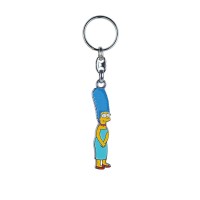 Prívesok na kľúče kovový Marge stojí v šatách Simpsonovci B118