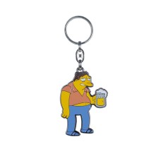 Prívesok na kľúče kovový Barney s pivom Simpsonovci B116