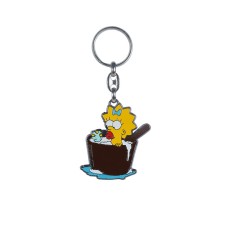 Prívesok na kľúče kovový Maggie sa kúpe Simpsonovci B121 Prívesok na kľúče kovový Maggie sa kúpe Simpsonovci B121