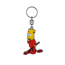 Prívesok na kľúče kovový Bart pekelník Simpsonovci B112