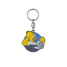 Prívesok na kľúče kovový Homer s pivom pri bare Simpsonovci B129 Prívesok na kľúče kovový Homer s pivom pri bare Simpsonovci B129
