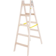 Rebrík drevený 5 schodový 1,6m