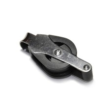 Kladka jednoduchá s okom a strmeňom 8/30mm s guličkovým ložiskom nerez A4 Kladka jednoduchá s okom a strmeňom 8/30mm s guličkovým ložiskom nerez A4