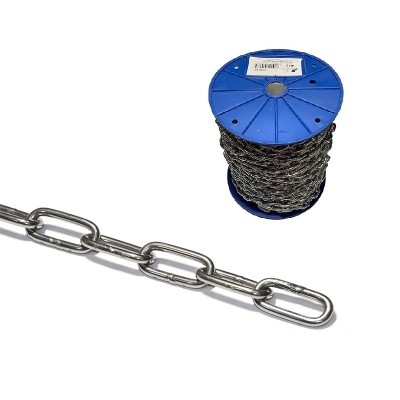 Reťaz dlhý článok 4,0mm DIN5685/C 50m Zn