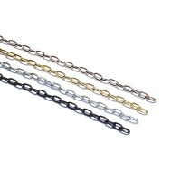 Reťaz hodinová 1,0mm pomosadzená