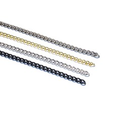 Reťaz krútená 2mm pomosadzená