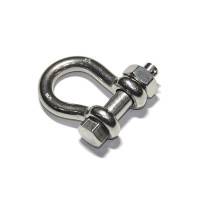 Reťazová svorka s maticou nerezová typ Omega 5/6mm A4 Reťazová svorka s maticou nerezová typ Omega 5/6mm A4