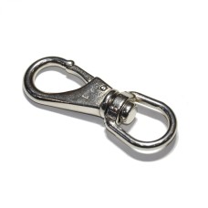 Karabina otočná plochá nerezová 85x20mm 5/8 A4