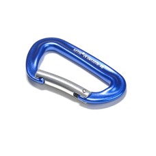 Karabina hliníková zliatina s prehnutým zámkom 81mm 12kN dural 7075