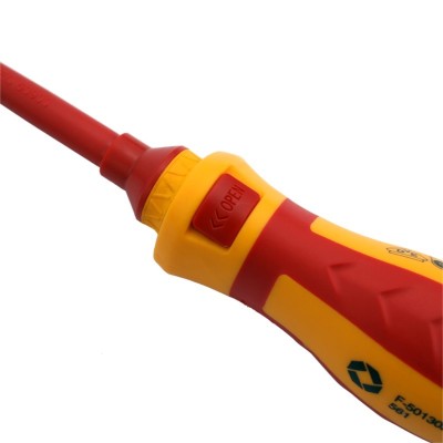 Skrutkovač a sada nadstavcov pre elektrikárov 13-dielna 1000V VDE2 Pro-Technik