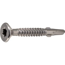 Samovrtná skrutka zapus.hl. TEX s krídelkami 6,3x45 Torx Zn