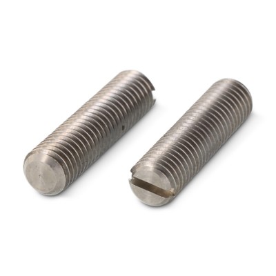 Skrutka nastaviteľná (červík) M4x20 DIN551 Zn