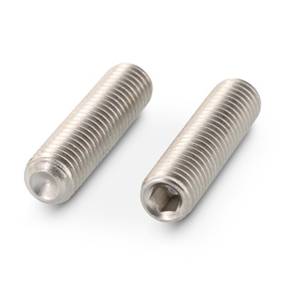 Skrutka nastaviteľná s priehlbinkou na špici (červík) M10x1,00x10mm DIN916