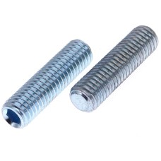 Skrutka nastaviteľná (červík) M3x5 DIN913 Zn