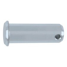 Bolček - poistný kolík s límcom a dierkou 8x80mm ISO2341 Zn