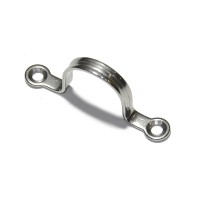 Úchyt s okom plochý nerezový 2x20mm A2