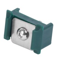 Úchytka plotového panela na stĺp 60x40mm zelená EUROSTANDARD Úchytka plotového panela na stĺp 60x40mm zelená EUROSTANDARD