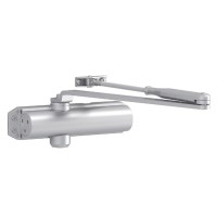 Zatvárač dverí s ramienkom strieborný EN2/3/4 DC120 Silver ASSA ABLOY