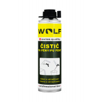 Čistič PUR peny 500ml WOLF