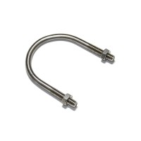 Strmeň potrubný nerezový U M8 50-60mm 2´A2 Strmeň potrubný nerezový U M8 50-60mm 2´A2