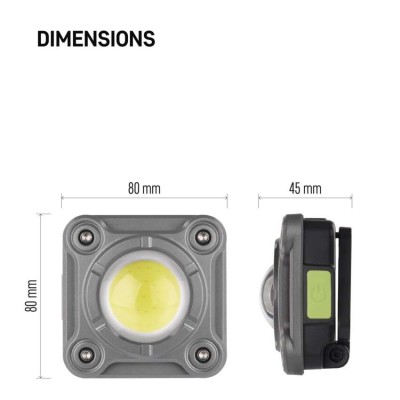 Led svietidlo mobilný reflektor COB 1200lm Emos P4543