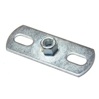 Doska s maticou 1/2" 80x30x4,0mm Zn Doska s maticou 1/2" 80x30x4,0mm Zn