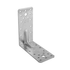 Uholník s prelisom 140x140x65x2,5mm KP5 Zn