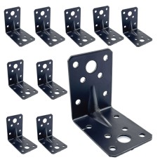 Uholník s prelisom čierny 60x60x45x2mm KPC-6