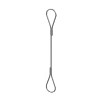 Viazak lanový 10mm oko+oko 515cm úväz Zn