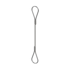 Viazak lanový 10mm oko+oko 530cm úväz Zn