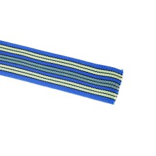 Popruh na sánky 60mm modro-žltý