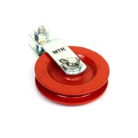 Závesná kladka liatinová s klzným ložiskom 12/90mm Zn Závesná kladka liatinová s klzným ložiskom 12/90mm Zn
