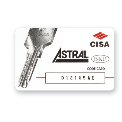 Vložka bezpečnostná 30+45 Astral nikel