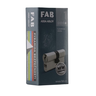 Vložka FAB 1.00/DNm 45+45 3 kľúče