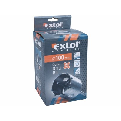Vrták korunkový SDS+ 100mm Extol Premium