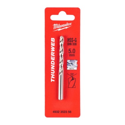 Vrták do železa HSS-G Milwaukee 5,0mm
