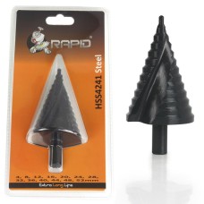 Stupňovitý vrták HSS 4-52mm stúpanie po 2mm Rapid