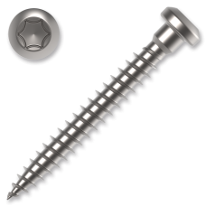 Univerzálny vrut PH 4,0x30 TORX biely ZN