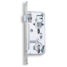 Zámok vložkový 90/80/50 18mm lišta U 24027 P/L Hobes Zn