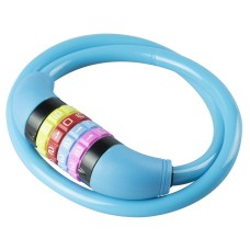 Zámok lankový 10mm 65cm modrý Boys 210 C 65 Burg Wächter