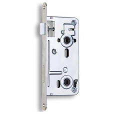 Zámok WC zadlabávací obojstranný 80/90/50 čelo 22x230mm Hobes 540