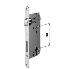Zámok zadlabávací na vložku AGB Patend Grande 90/50 P-L čelo 18x238mm
