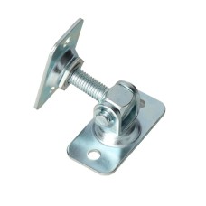 Záves nastavitelný šróbovací s obdlžníkovými platničkami 75x37mm ZRP M12