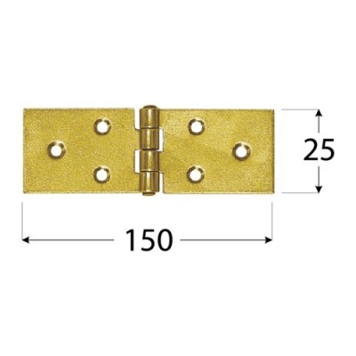 Záves 150x35x2,5mm Z150A