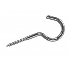 Hák s vrutom 50x3,5mm Zn