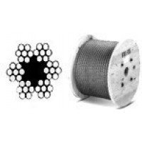 Oceľové lano 3,0mm /6x7/ DIN3055 Zn Oceľové lano 3,0mm /6x7/ DIN3055 Zn