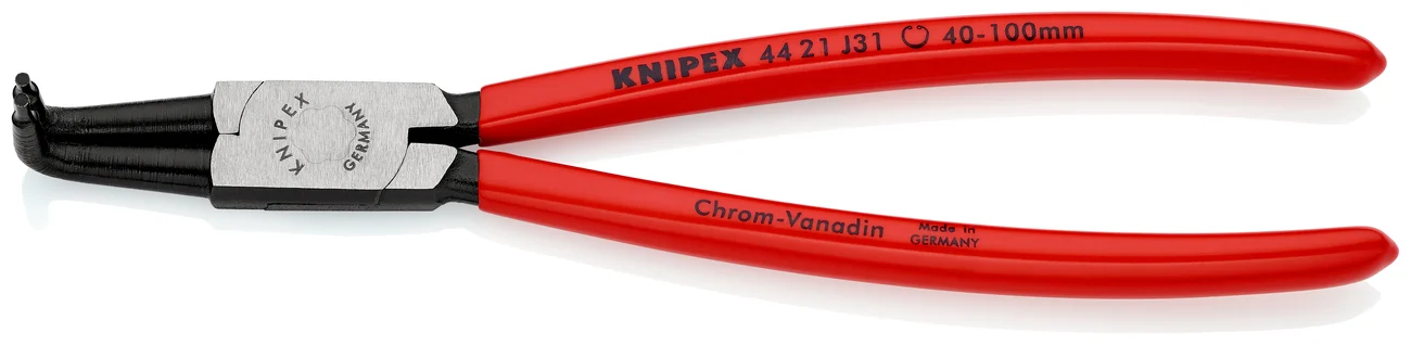 Kliešte na segerky rozsah 40-100 4421J31 Knipex