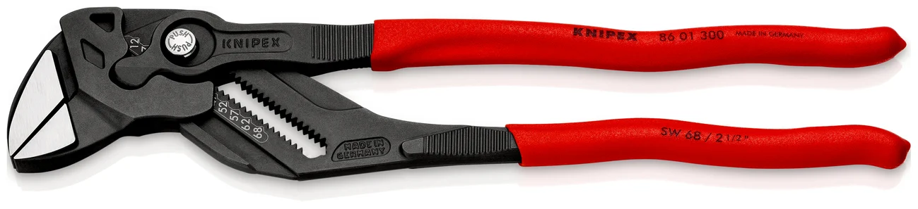 Kliešte nastaviteľné blicky s plochými čeľusťami SIKO 300mm Knipex