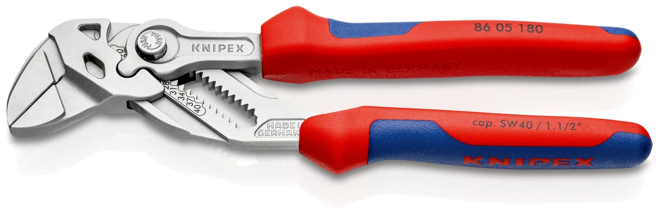 Kliešte nastaviteľné 180mm Knipex